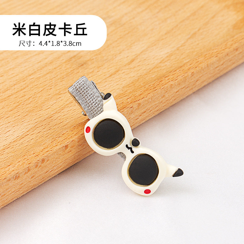 Wholesale Super cute cat and dog sunglasses hairpin headdress